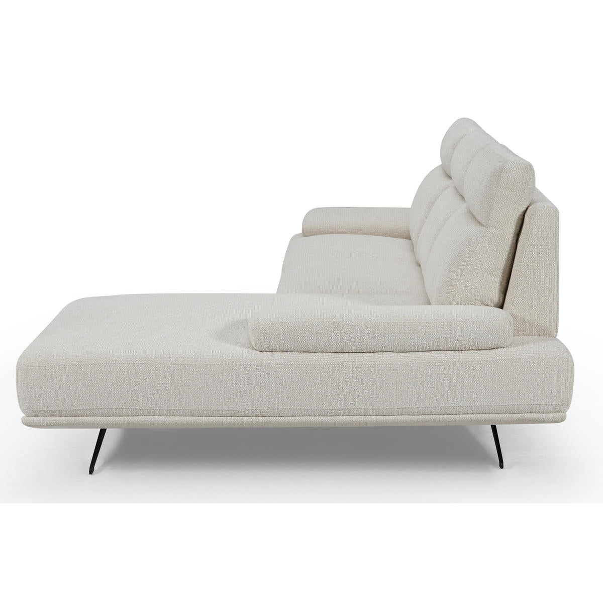 4-Sitzer Ecksofa Rechts Seattle Beige - FURNHOUSE