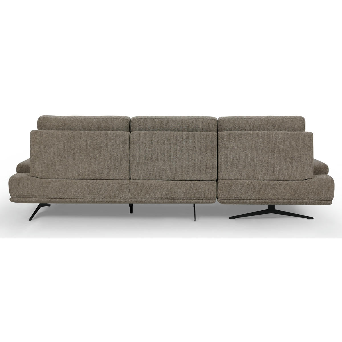 4-Sitzer Ecksofa Links Seattle Braun - FURNHOUSE
