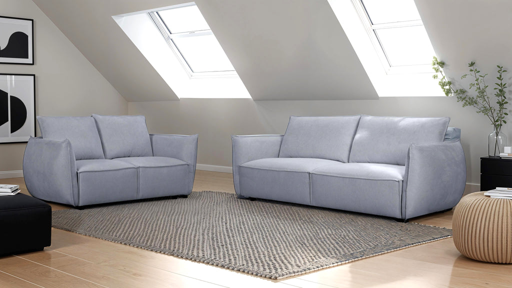 Oslo 2-Sitzer Sofa - Stoffbezug Grau