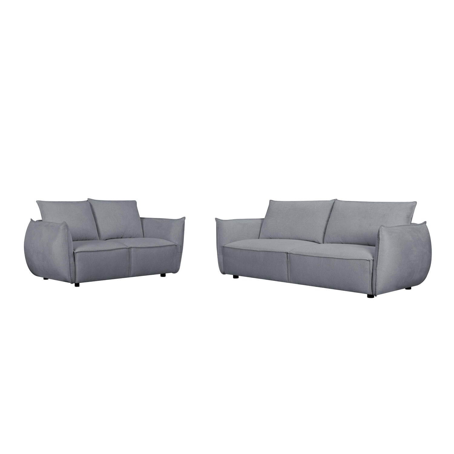 3-Sitzer Sofa Oslo Grau - FURNHOUSE
