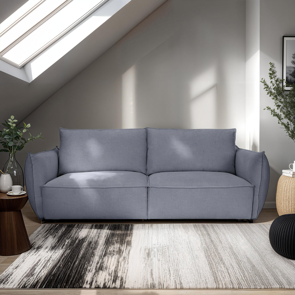 Oslo 3-Sitzer Sofa - Stoffbezug Grau