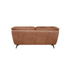 2-Sitzer Ledersofa Parma - Echtleder Cognacbraun, 178 cm - FURNHOUSE