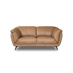 2-Sitzer Ledersofa Parma - Echtleder Kamelbraun, 178 cm - FURNHOUSE