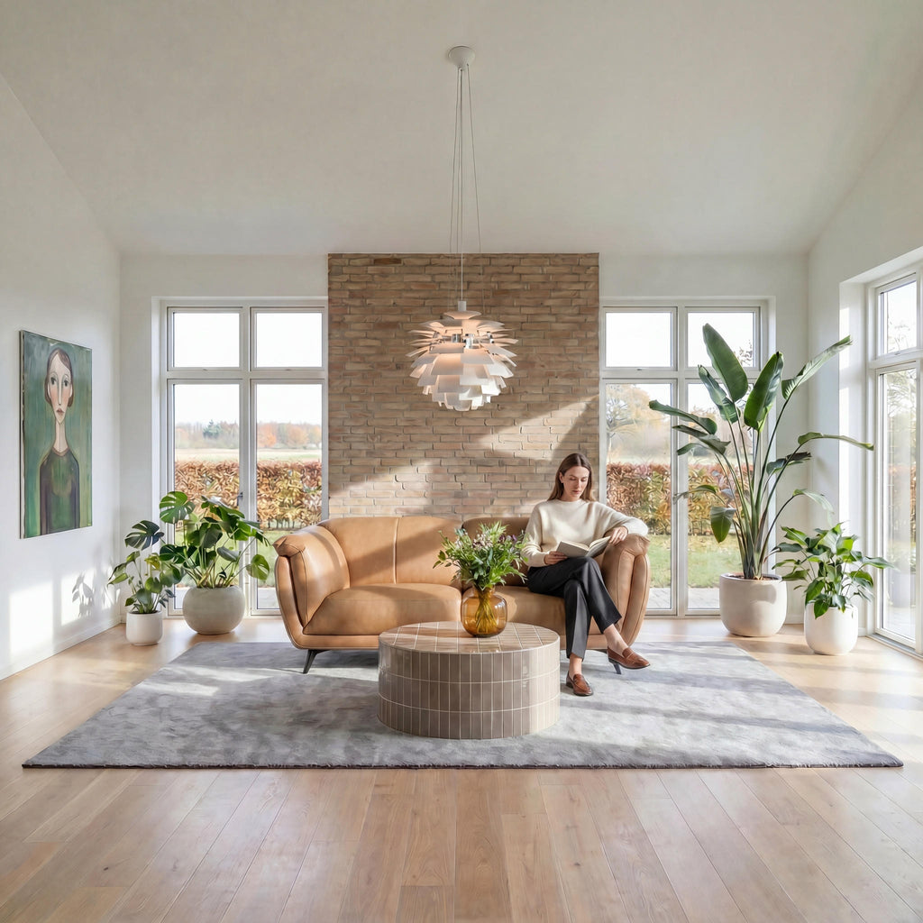 2-Sitzer Ledersofa - Echtleder Kamelbraun Parma - FURNHOUSE