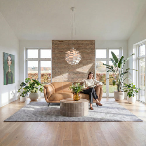 2-Sitzer Ledersofa - Echtleder Kamelbraun Parma - FURNHOUSE
