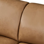 2-Sitzer Ledersofa Parma - Echtleder Kamelbraun, 178 cm - FURNHOUSE