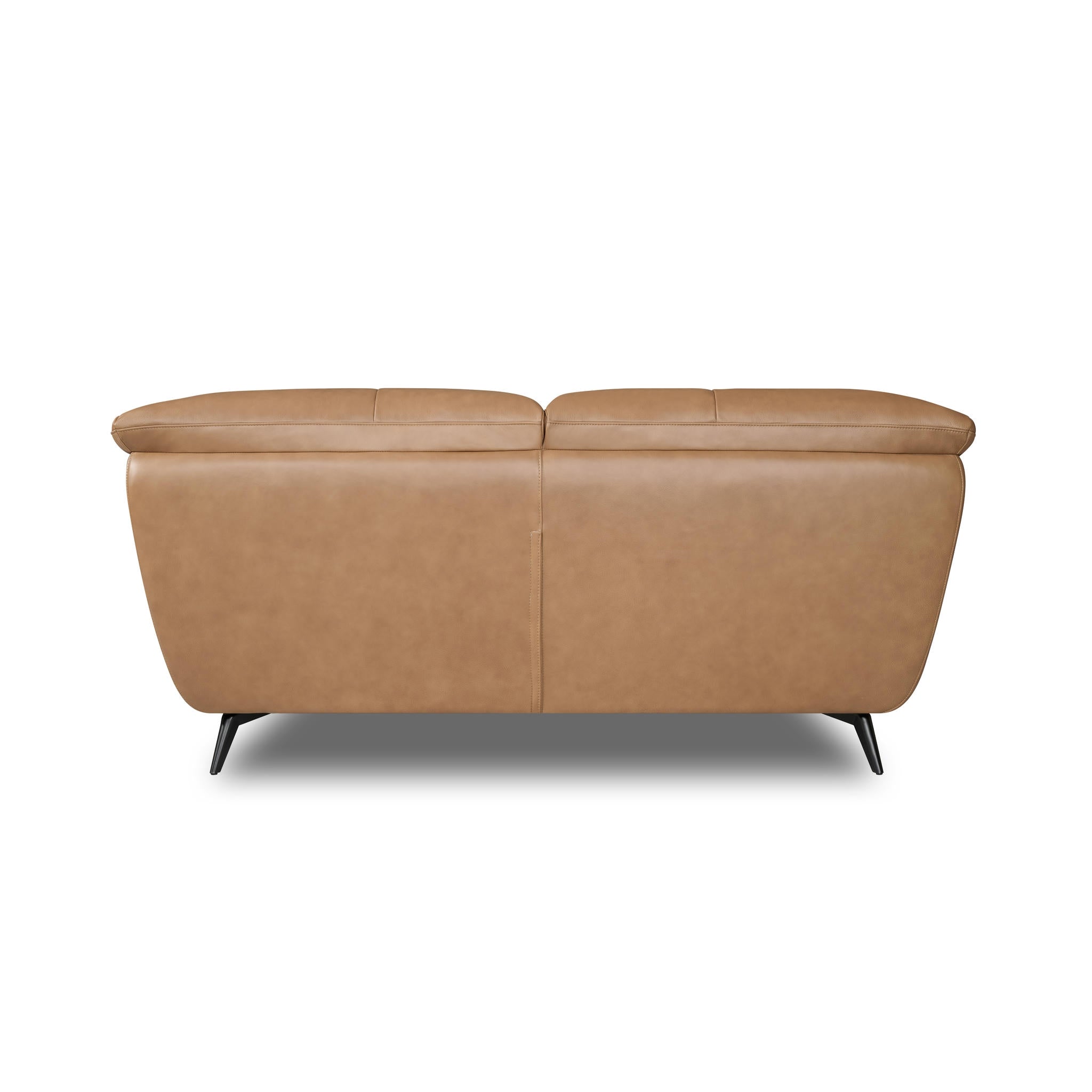 2-Sitzer Ledersofa - Echtleder Kamelbraun Parma - FURNHOUSE
