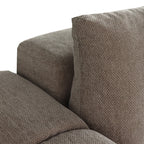 L-Form Ecksofa Links Ocean - Stoff Taupe, 295 cm - FURNHOUSE