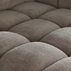 L-Form Ecksofa Links Ocean - Stoff Taupe, 295 cm - FURNHOUSE