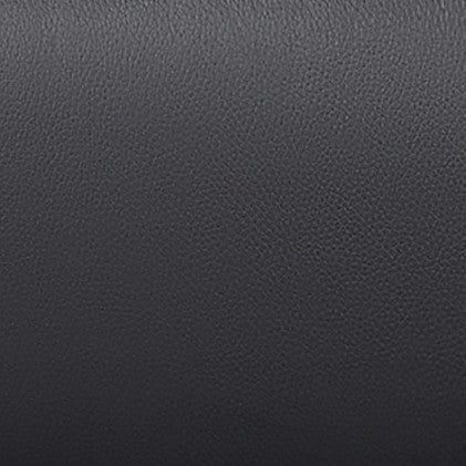 L-Form Ledersofa mit Ottomane Links - Echtleder Schwarz Panama - FURNHOUSE