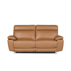 3-Sitzer Ledersofa Sao Paulo - Echtleder Cognacbraun, 207 cm - FURNHOUSE
