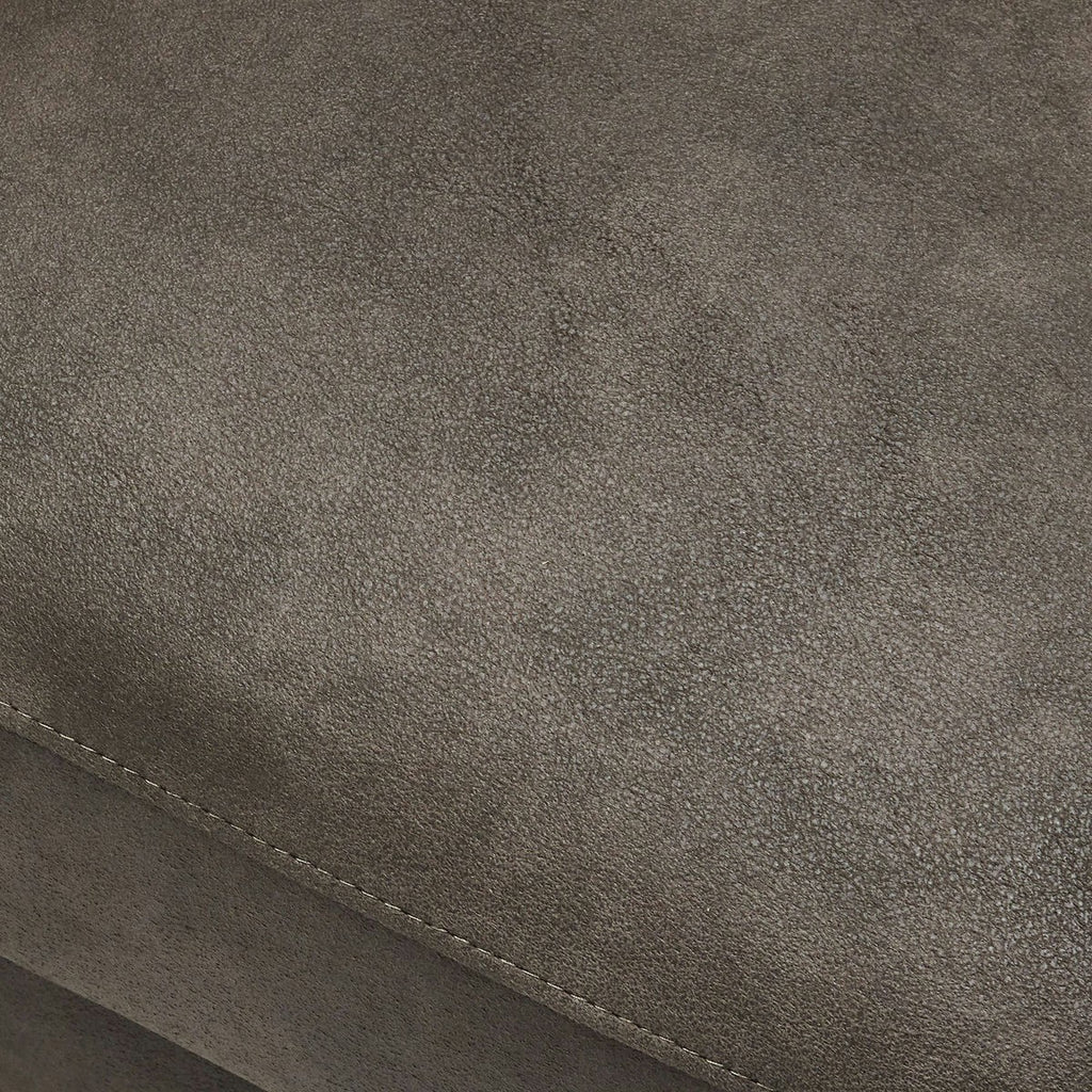 Selesta 2-Sitzer Sofa – mit Elektrische Relaxfunktion, USB - Stoffbezug Taupe Grau