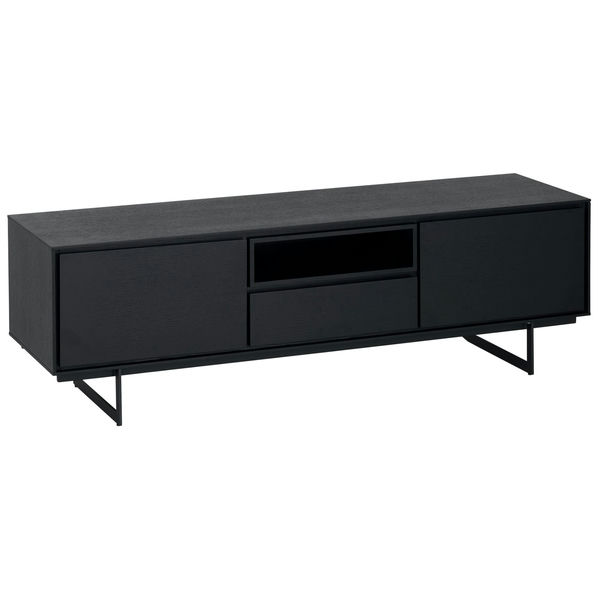 TV Lowboard Tokyo Schwarz 160x45x50 cm - FURNHOUSE