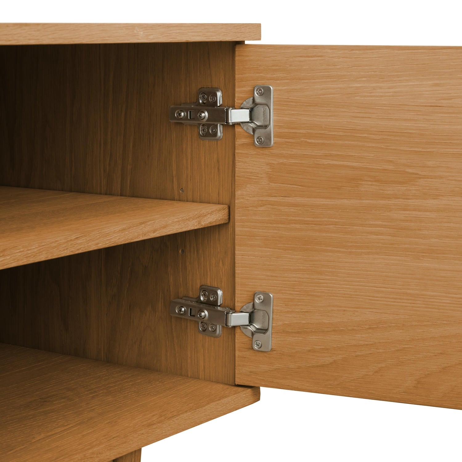 Kerteminde TV-Tisch mit 2 Türen - 160 cm breit - Wildeiche Natur - FURNHOUSE