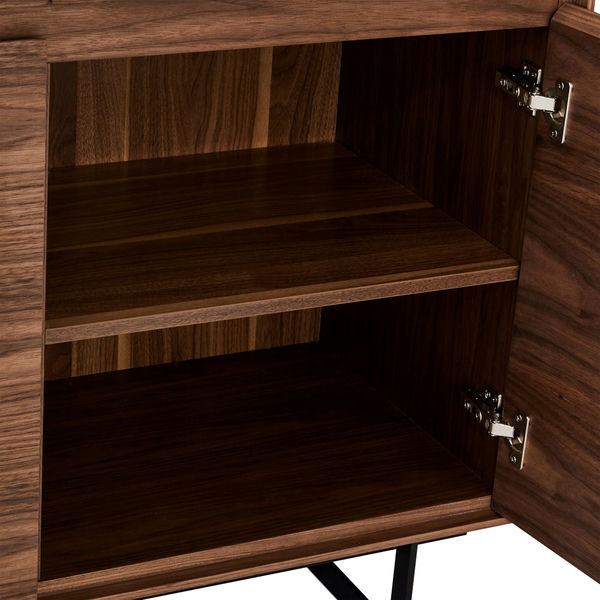 Vitrinenschrank Tokyo Nussbaum - FURNHOUSE