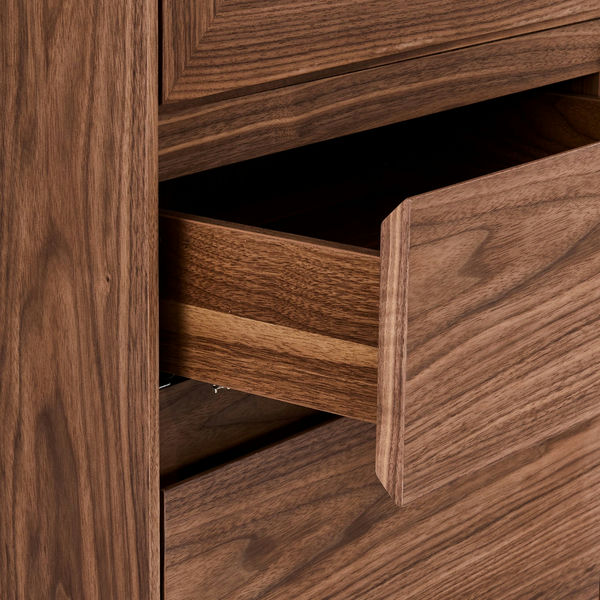 Vitrinenschrank Tokyo Nussbaum - FURNHOUSE