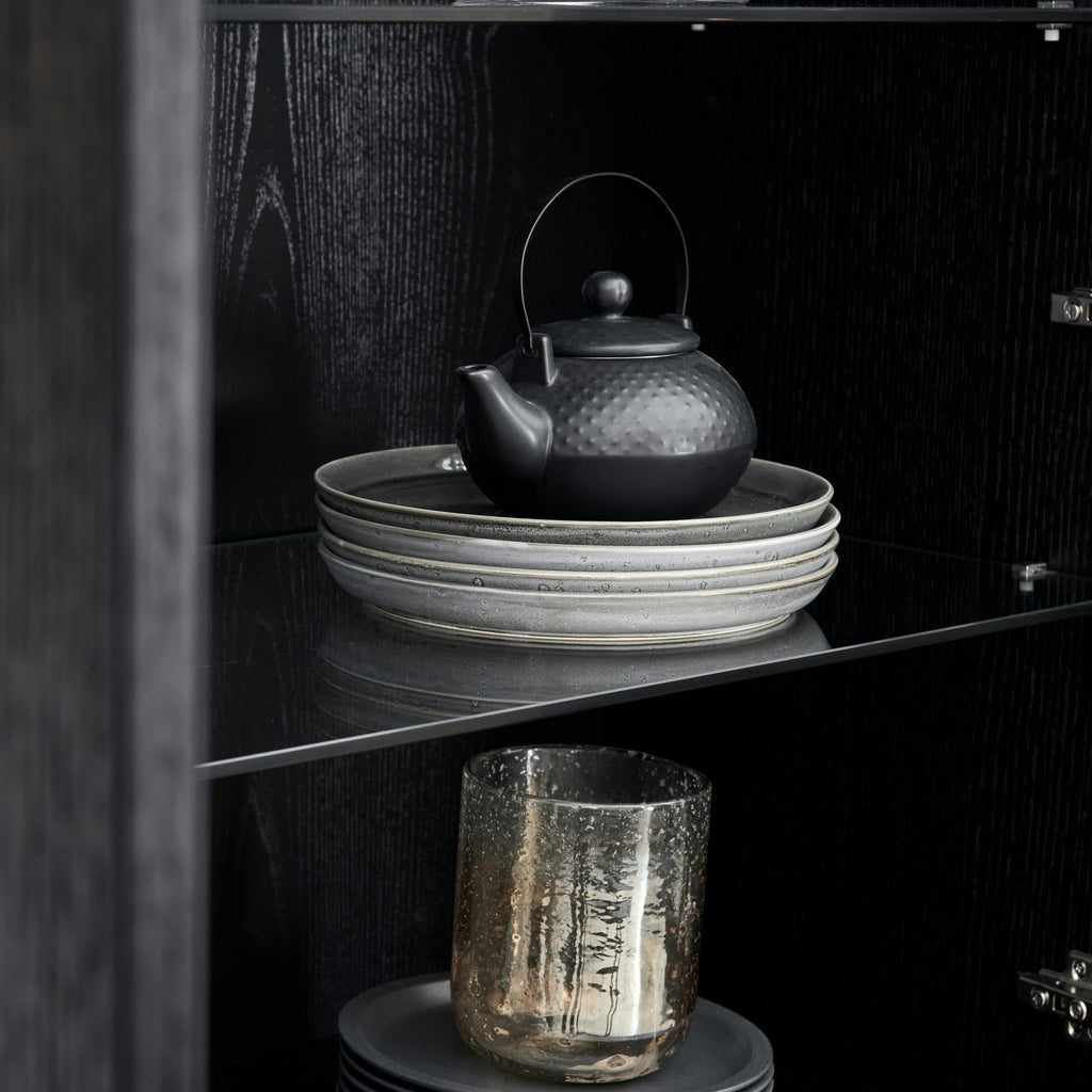 Vitrinenschrank Tokyo Schwarz - FURNHOUSE