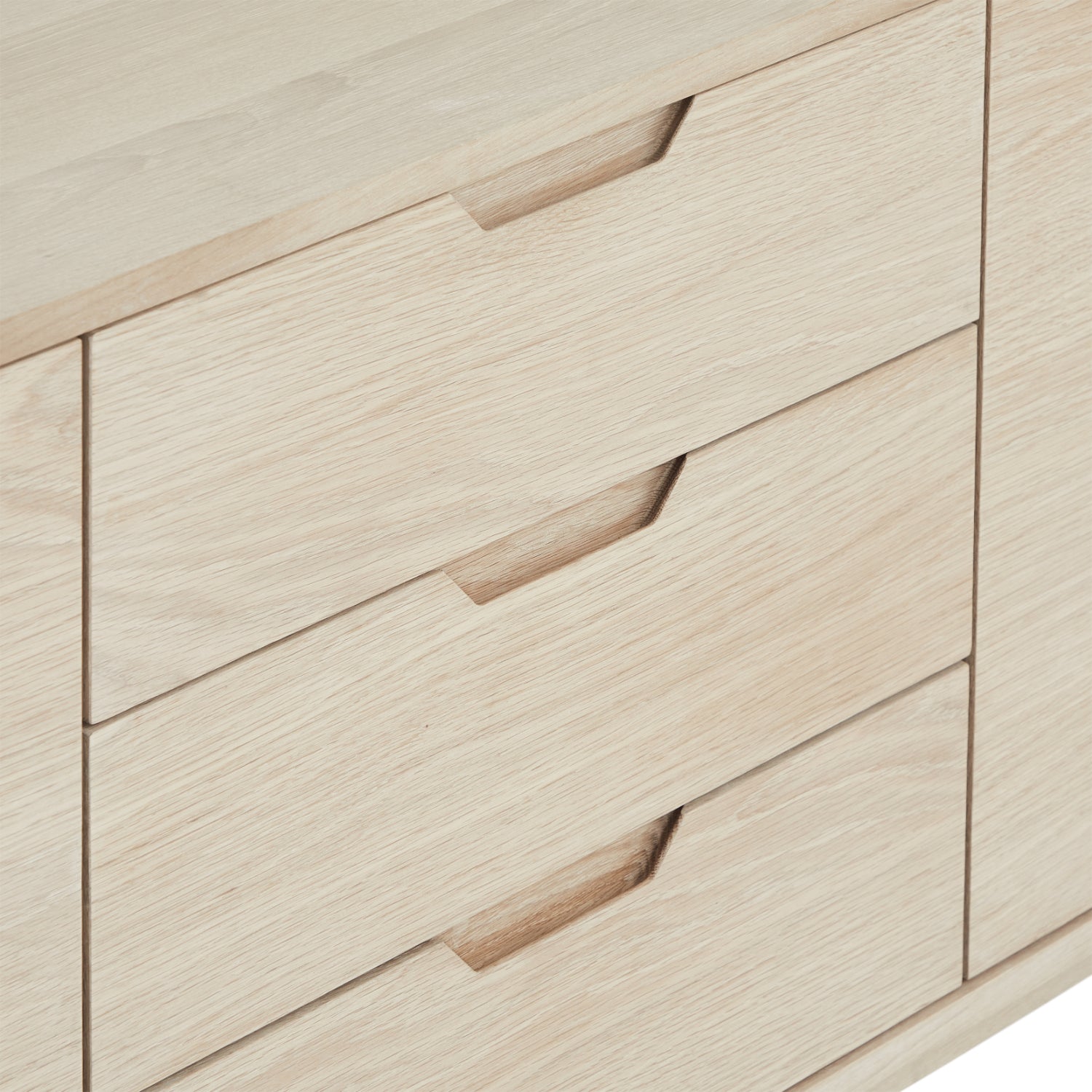 Sideboard Eiche massiv Nyborg 2 Türen - FURNHOUSE