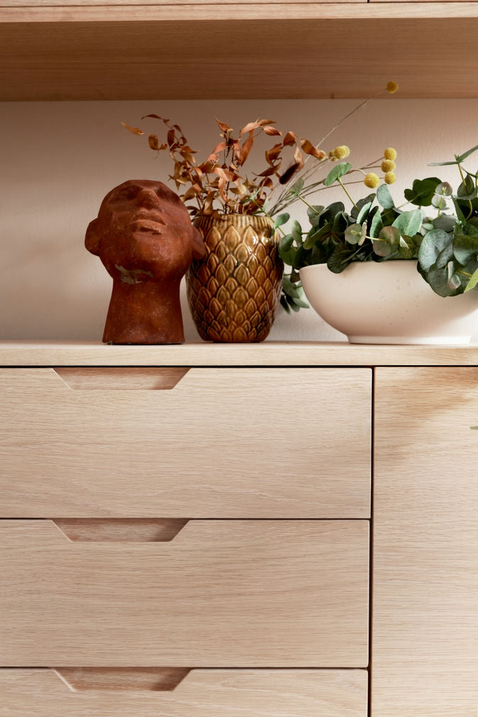Sideboard Eiche massiv Nyborg 2 Türen - FURNHOUSE