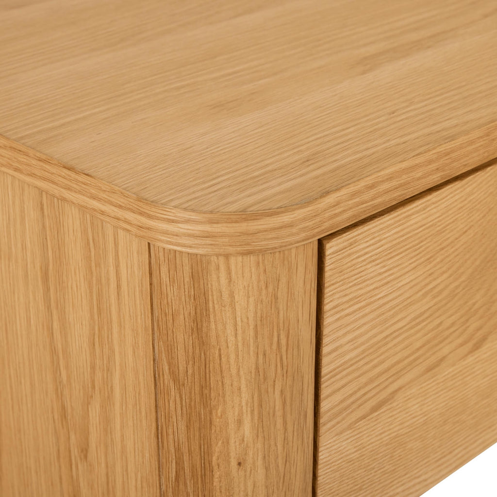 Highboard Eiche massiv Nyborg 4 Türen - Natürliches Öl - FURNHOUSE