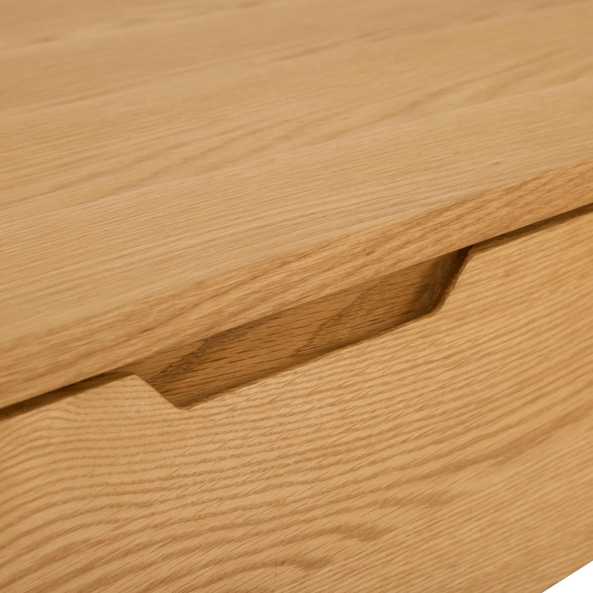 Highboard Eiche massiv Nyborg 4 Türen - Natürliches Öl - FURNHOUSE