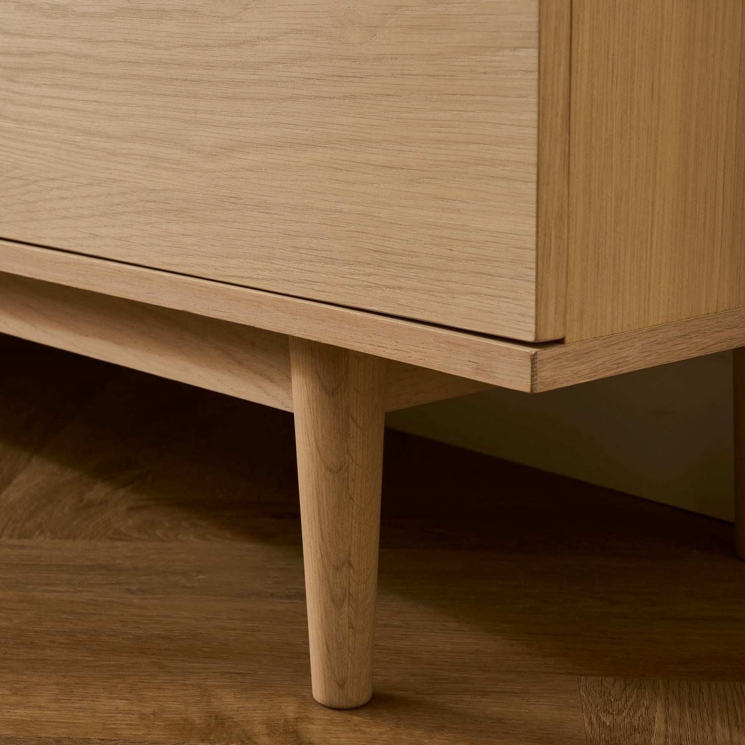 Kerteminde Sideboard mit 3 Türen - 213 cm breit - Eiche Weiß geöltes