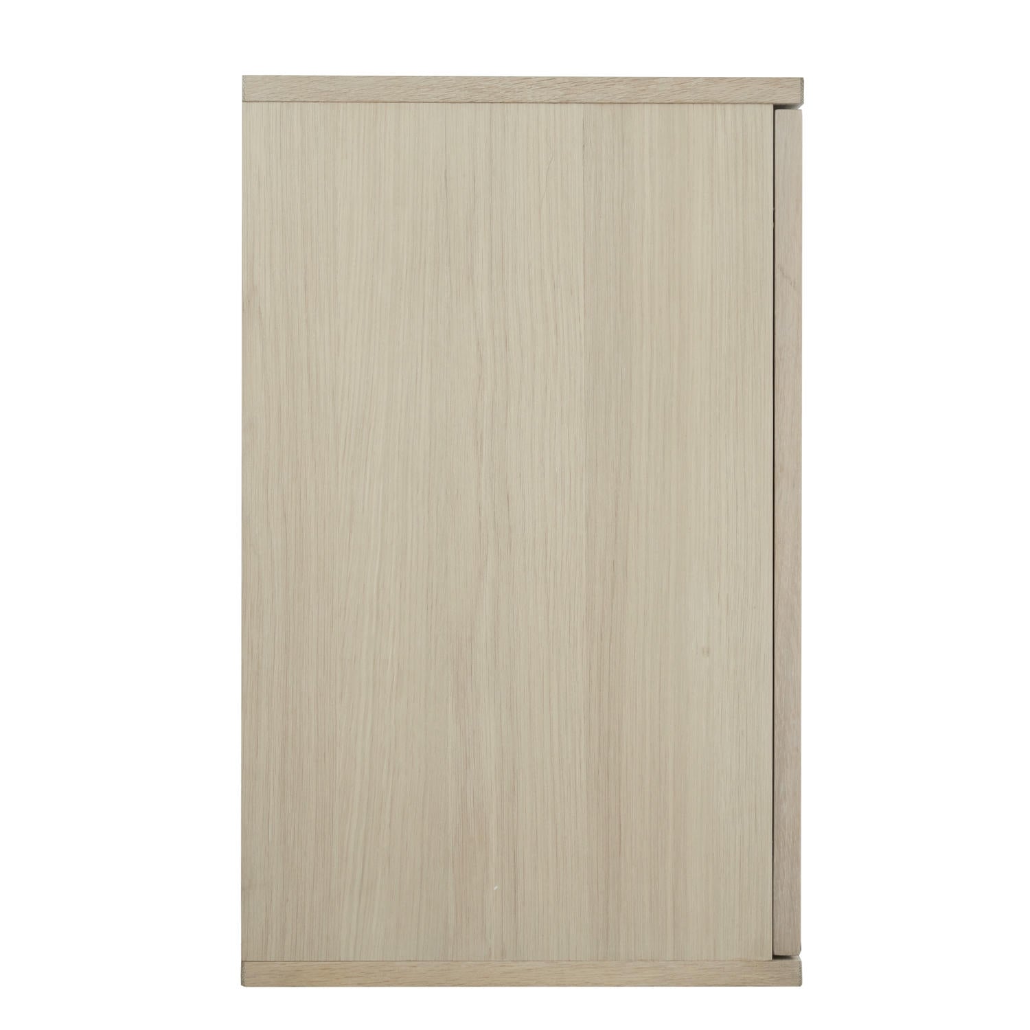 Kerteminde Wandschrank mit LED-Beleuchtung - 160 cm breit - Eiche Weiß geöltes