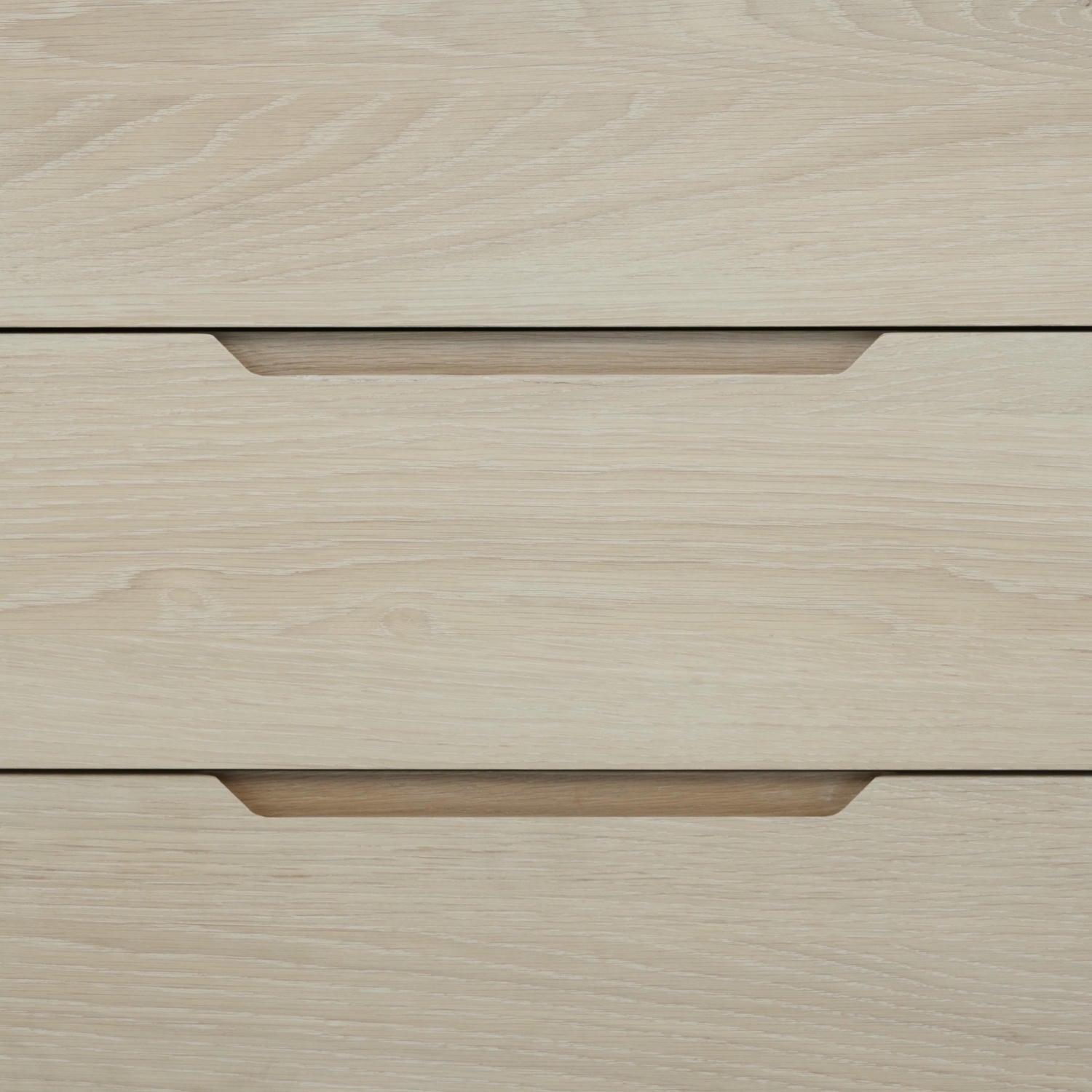 Kerteminde Sideboard mit 3 Türen - 213 cm breit - Eiche Weiß geöltes