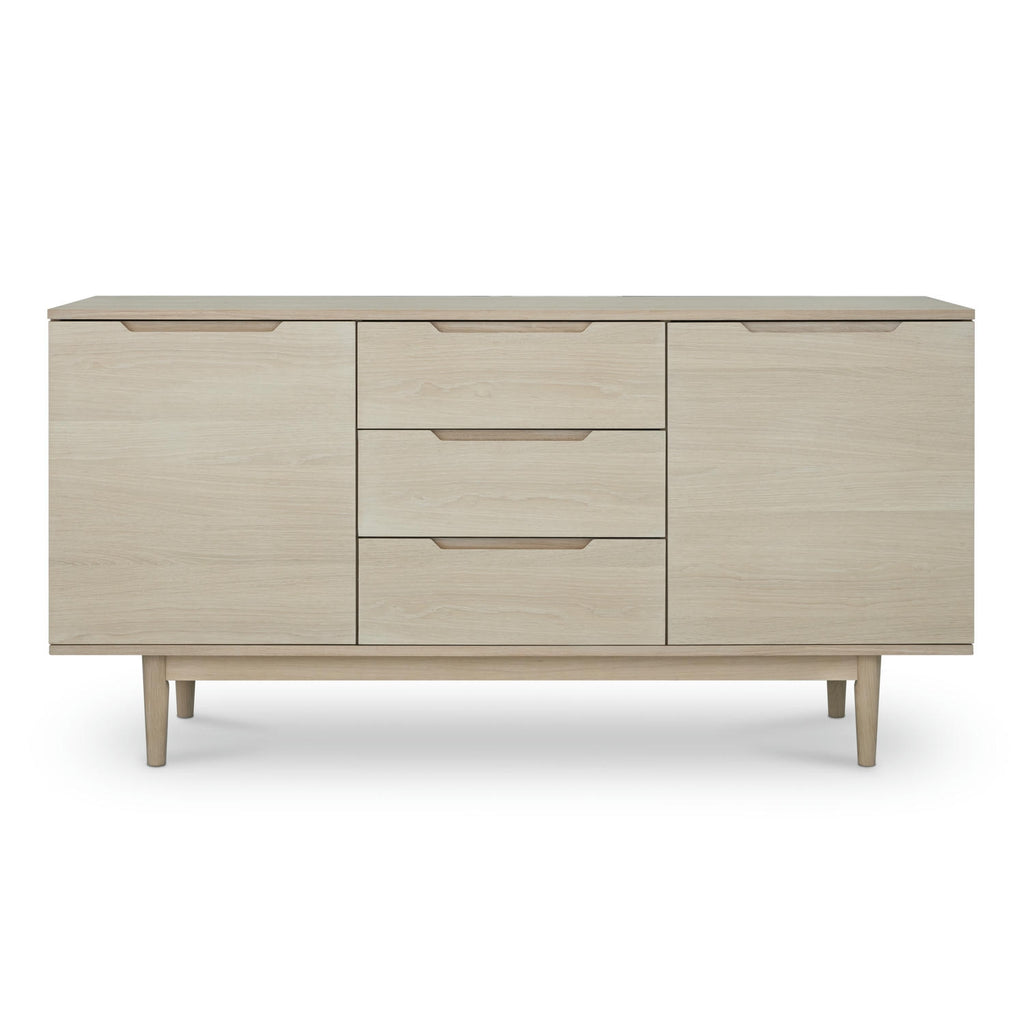 Kerteminde Sideboard mit 2 Türen - 160 cm breit - Eiche Weiß geöltes - FURNHOUSE