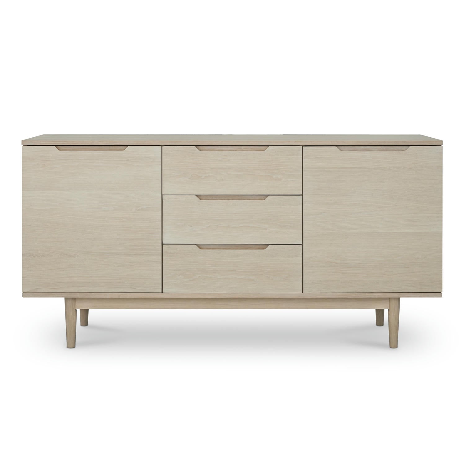 Kerteminde Sideboard mit 2 Türen - 160 cm breit - Eiche Weiß geöltes - FURNHOUSE