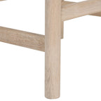 4er Set Barhocker Ida mit Geflechtsitz - Eiche bianco - FURNHOUSE