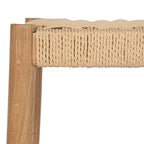 4er Set Barhocker Ida mit Geflechtsitz - Wildeiche - FURNHOUSE