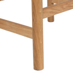 4er Set Barhocker Ida mit Geflechtsitz - Wildeiche - FURNHOUSE