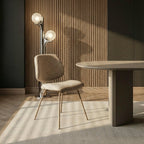 6er Set Esszimmerstühle Sofia - Beige - FURNHOUSE