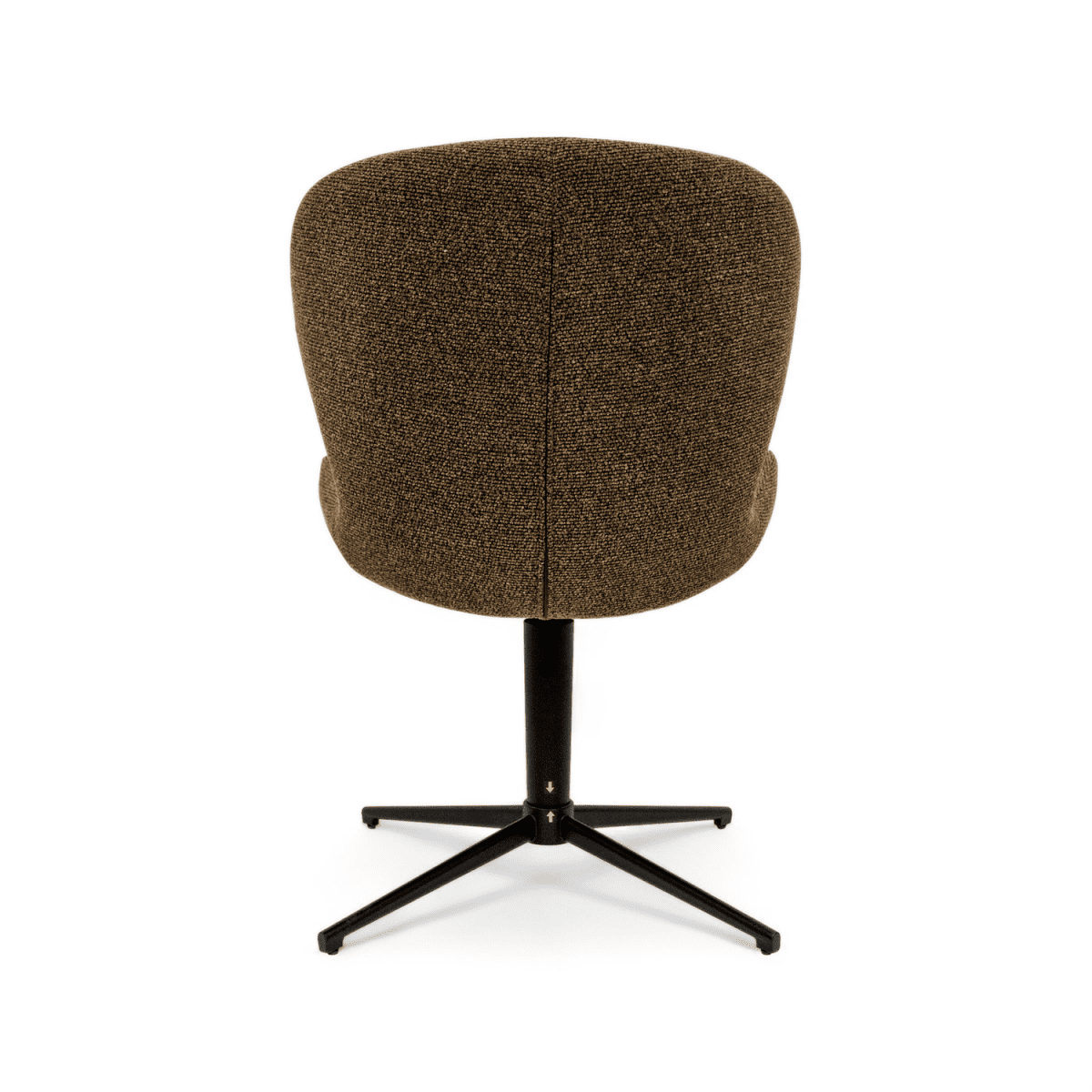 4er Set Esszimmerstühle - Drehbar - Braun - FURNHOUSE