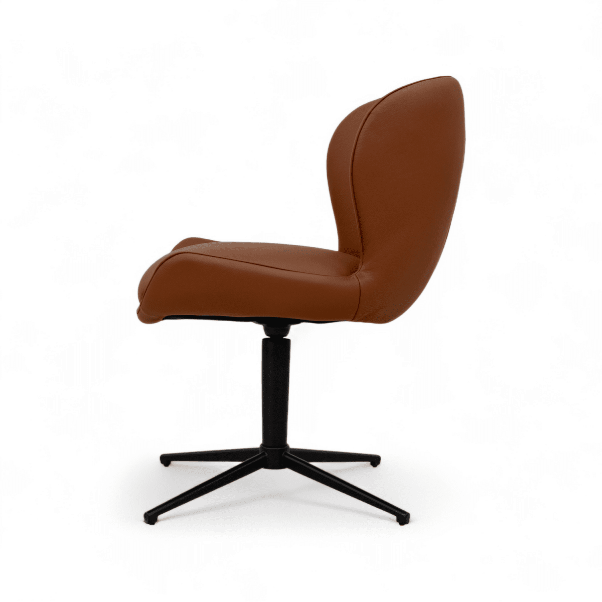 4er Set Esszimmerstühle - Drehbar - Dunkelbraun - FURNHOUSE