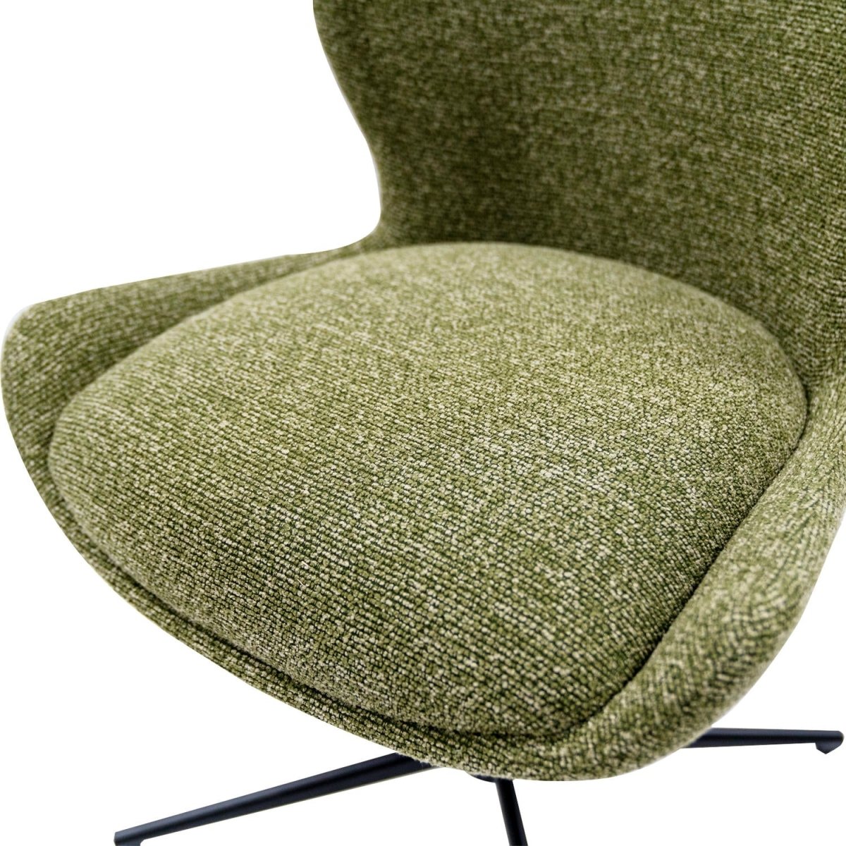 4er Set Esszimmerstühle - Drehbar - Grün - FURNHOUSE