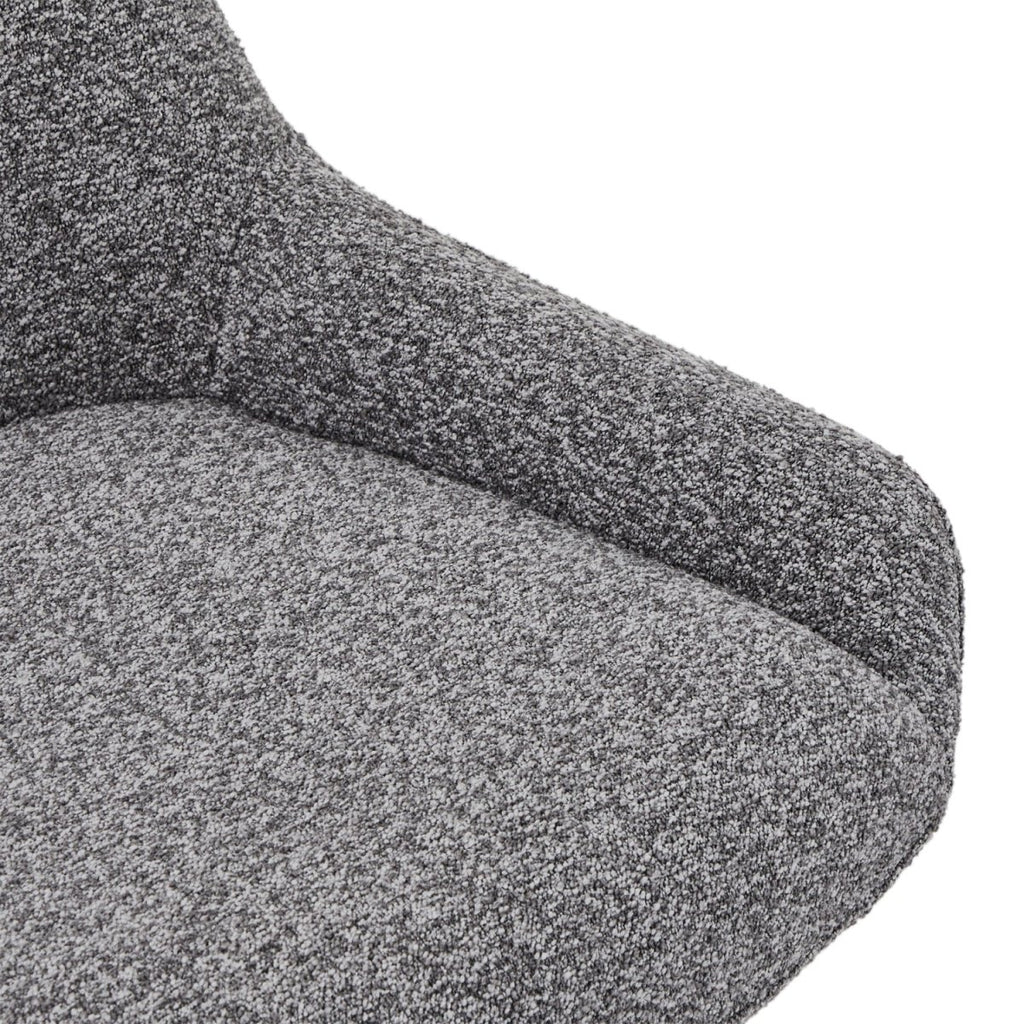 4er Set Esszimmerstühle Helena - Drehbar - Grau - FURNHOUSE