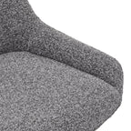 4er Set Esszimmerstühle Helena - Drehbar - Grau - FURNHOUSE