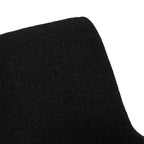 4er Set Esszimmerstühle Helena - Drehbar - Schwarz - FURNHOUSE