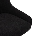 4er Set Esszimmerstühle Helena - Drehbar - Schwarz - FURNHOUSE