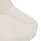 4er Set Esszimmerstühle Helena - Drehbar - Weiß - FURNHOUSE