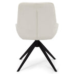 4er Set Esszimmerstühle Helena - Drehbar - Weiß - FURNHOUSE