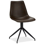 4er Set Esszimmerstühle Isabel - Drehbar - Braun - FURNHOUSE