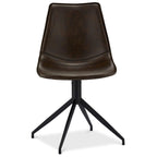 4er Set Esszimmerstühle Isabel - Drehbar - Braun - FURNHOUSE