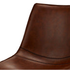 4er Set Esszimmerstühle Isabel - Drehbar - Cognac Braun - FURNHOUSE