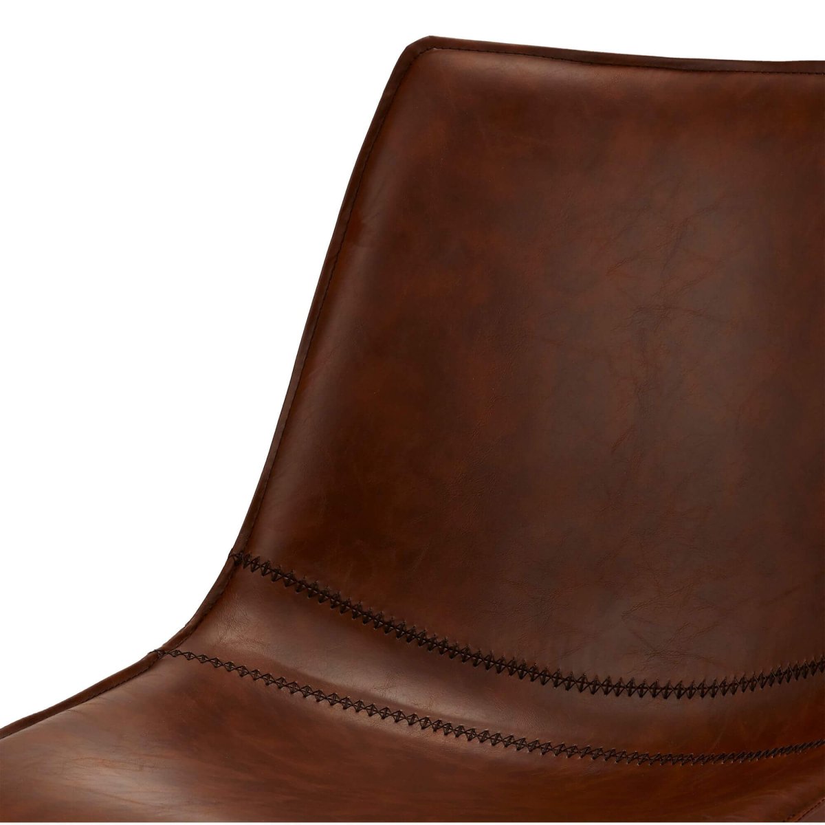 4er Set Esszimmerstühle Isabel - Drehbar - Cognac Braun - FURNHOUSE