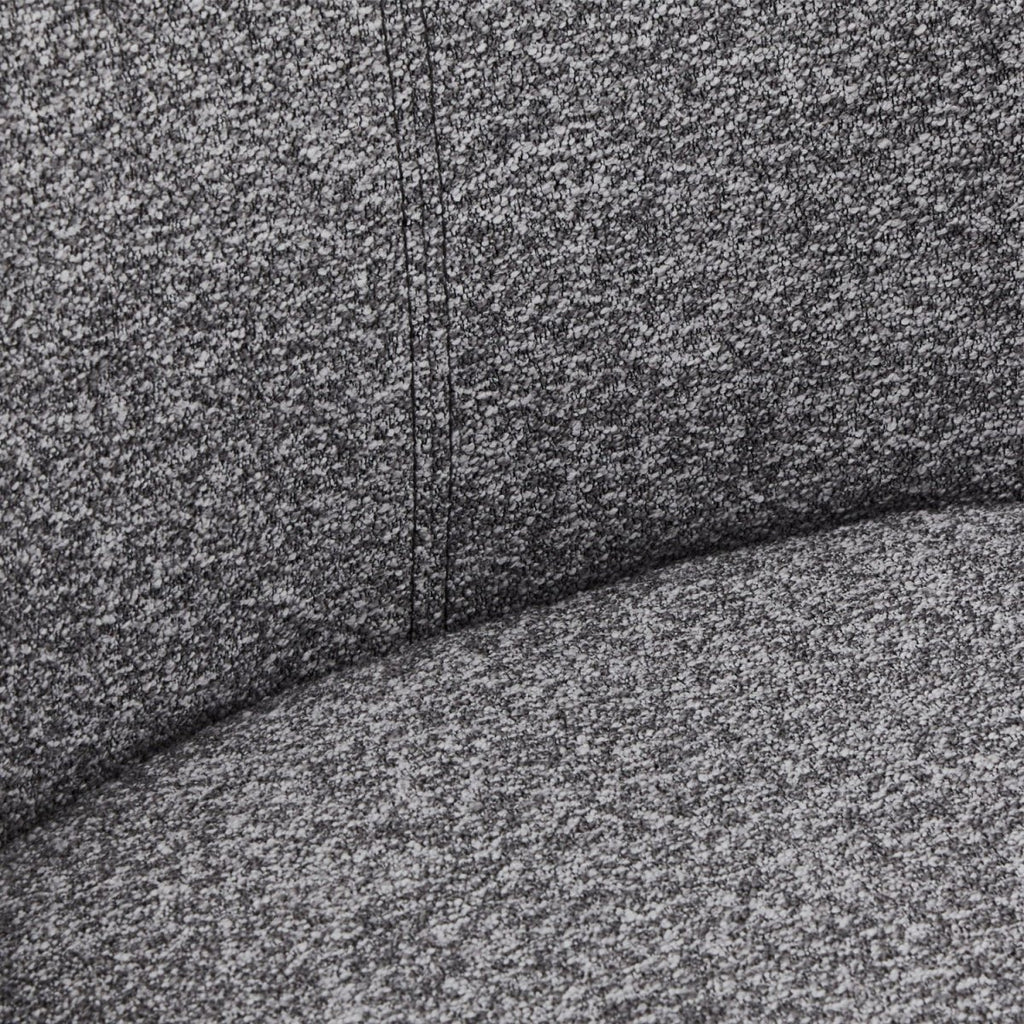 4er Set Esszimmerstühle mit Armlehne Helena - Drehbar - Grau - FURNHOUSE