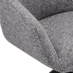 4er Set Esszimmerstühle mit Armlehne Helena - Drehbar - Grau - FURNHOUSE