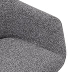 4er Set Esszimmerstühle mit Armlehne Helena - Drehbar - Grau - FURNHOUSE